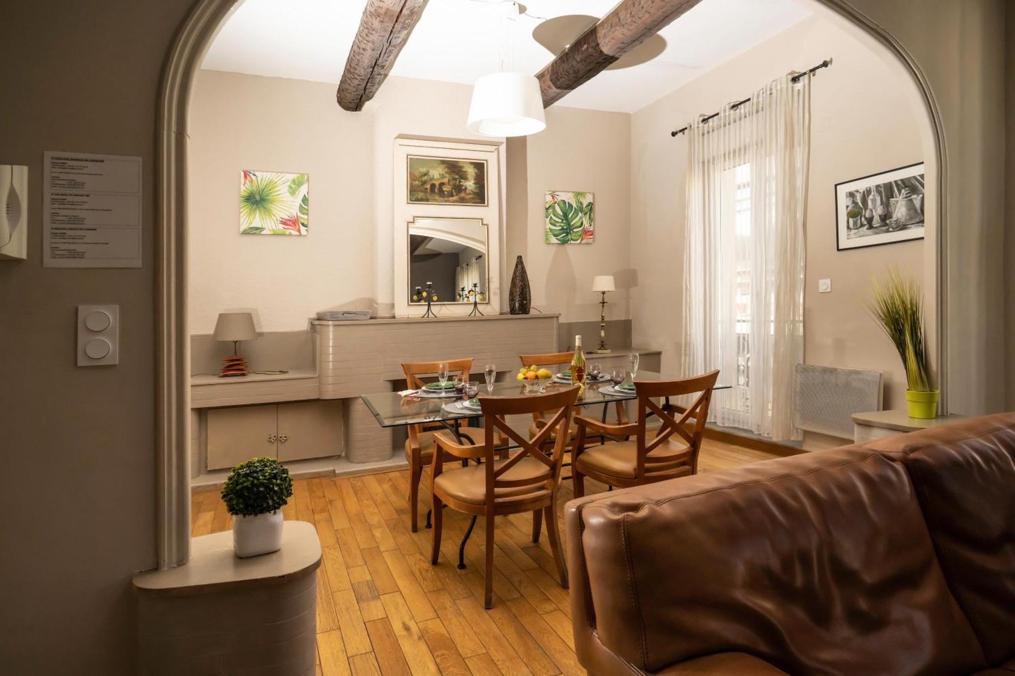 "Air D'Antan"-Meuble De Tourisme 3 Etoiles -Residence "Les Logis De Beziers"-Garage Optionnel-Coeur De Ville-Plages A 16Km ! Екстер'єр фото
