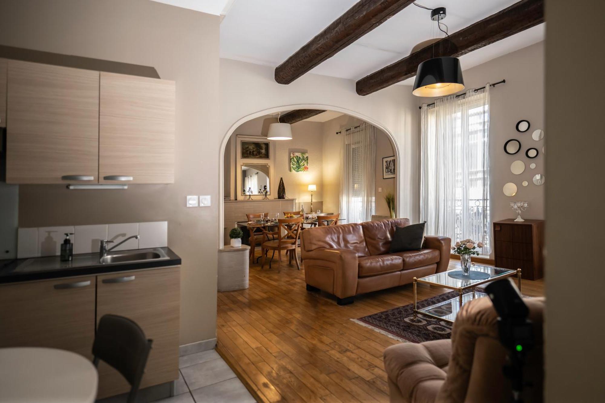 "Air D'Antan"-Meuble De Tourisme 3 Etoiles -Residence "Les Logis De Beziers"-Garage Optionnel-Coeur De Ville-Plages A 16Km ! Екстер'єр фото
