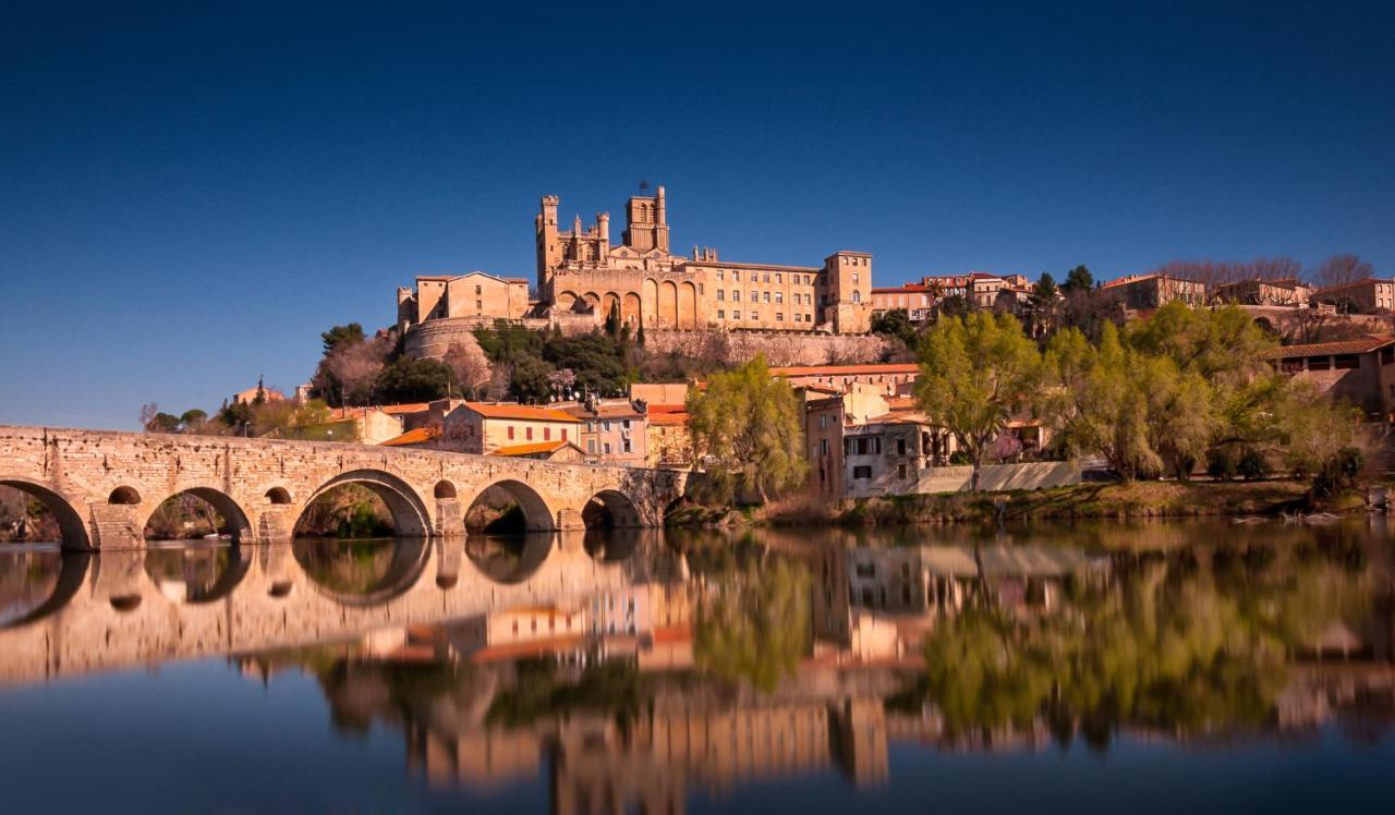 "Air D'Antan"-Meuble De Tourisme 3 Etoiles -Residence "Les Logis De Beziers"-Garage Optionnel-Coeur De Ville-Plages A 16Km ! Екстер'єр фото